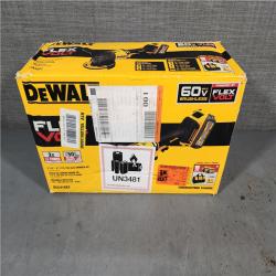 HOUSTON LOCATION - AS-IS (APPEARS LIKE NEW) DeWalt Flexvolt 60V Max Cordless Grinder  4.5 in; 6 in  Kit  1 KT (115-DCG418X2)