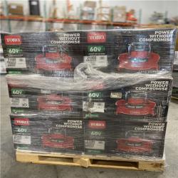 DALLAS LOCATION - TORO 60V Max* 22 in. (56cm) Recycler® w/Personal Pace® & SmartStow® Lawn Mower PALLET - (6 UNITS)