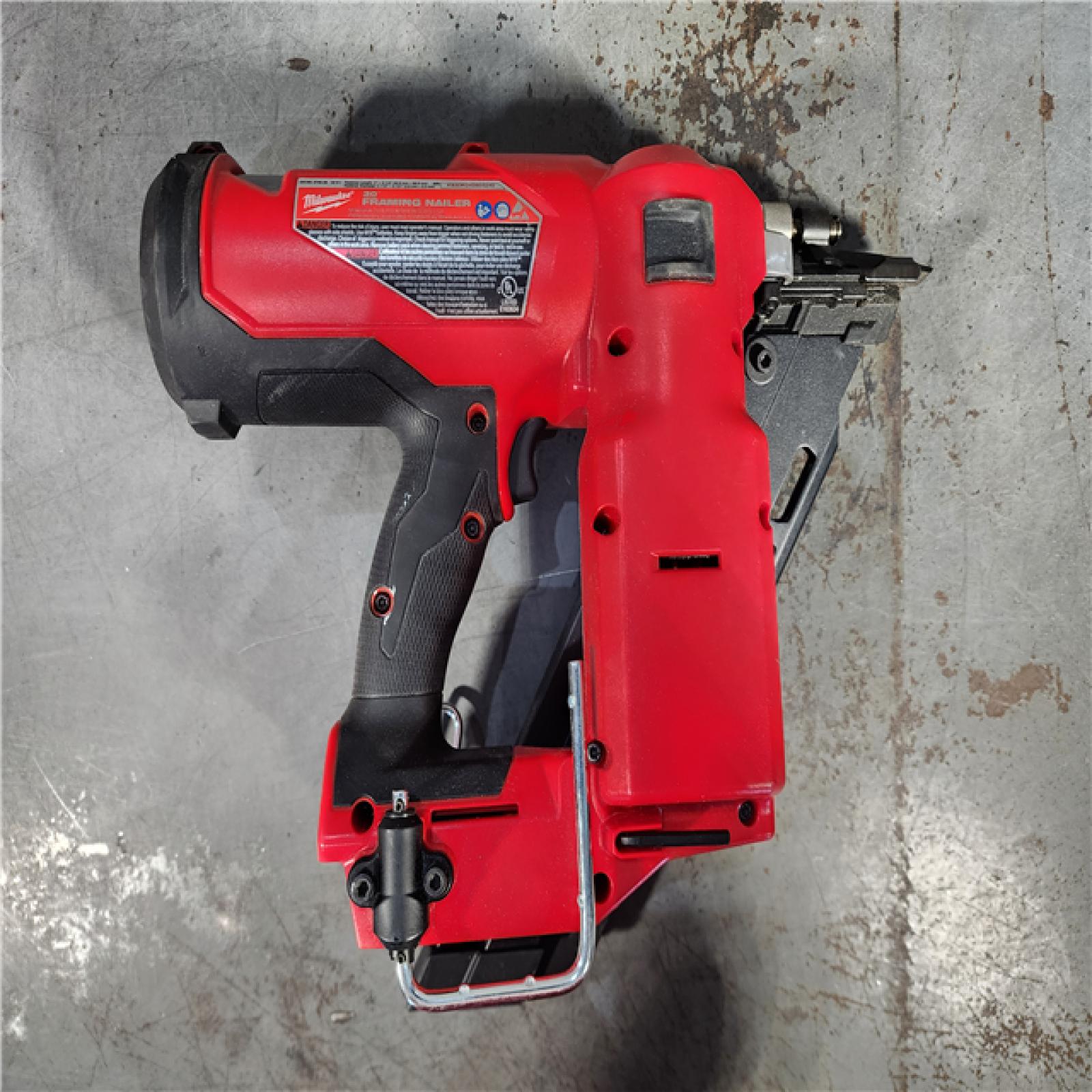 HOUSTON LOCATION - AS-IS (APPEARS LIKE NEW) M18 FUEL 3-1/2 in. 18-Volt 30-Degree Lithium-Ion Brushless Cordless Framing Nailer (Tool-Only)