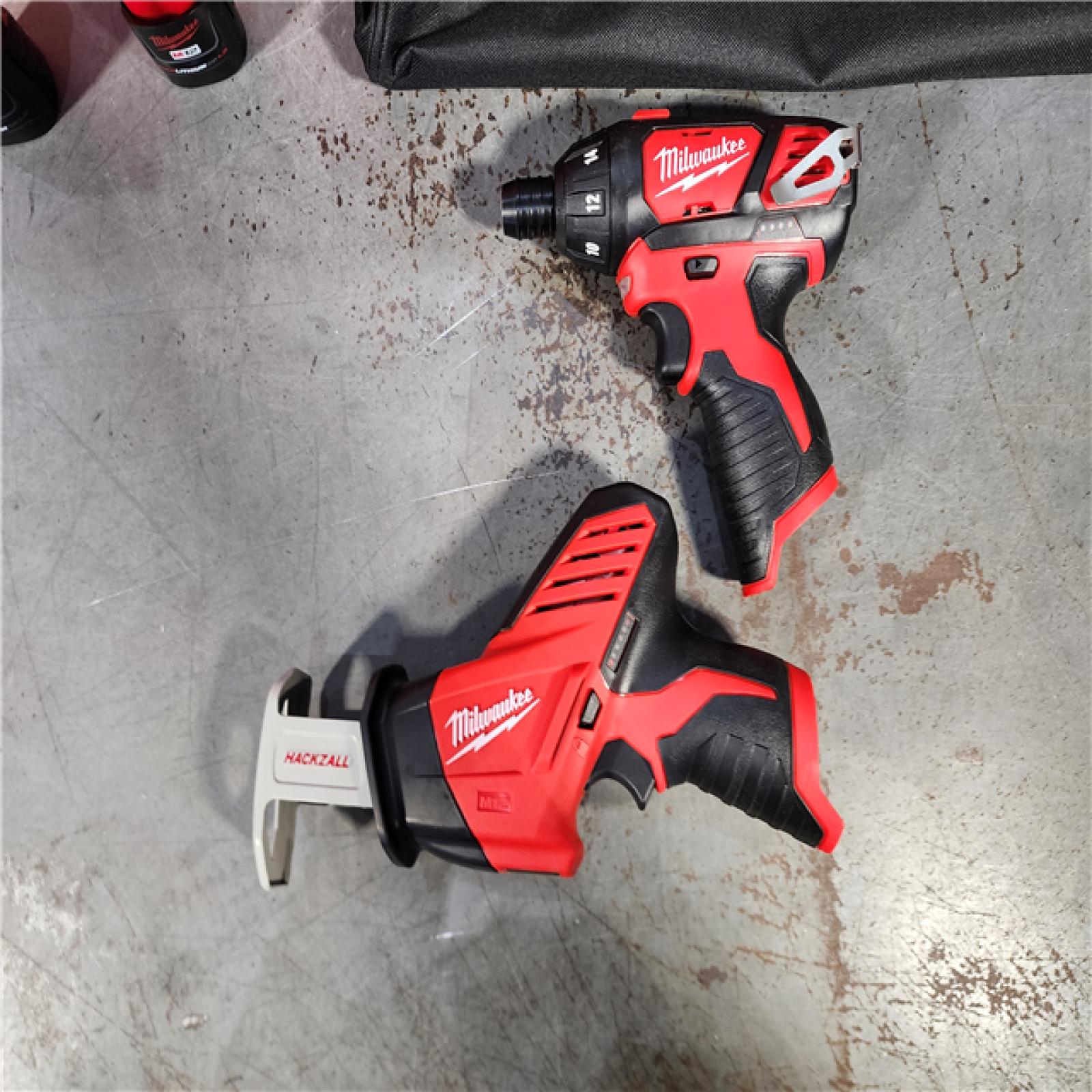 HOUSTON LOCATION - AS-IS (APPEARS LIKE NEW) Milwaukee M12tm Cordless 2 Tool Combo Kit