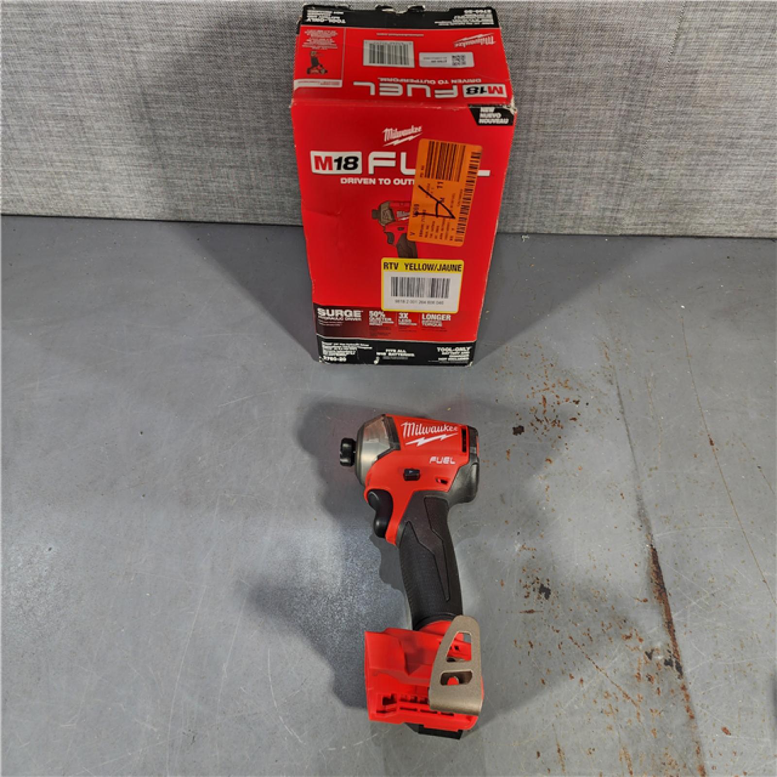 HOUSTON LOCATION - AS-IS M18 FUEL SURGE 18V Lithium-Ion Brushless Cordless 1/4 in. Hex Impact Driver (Tool-Only)