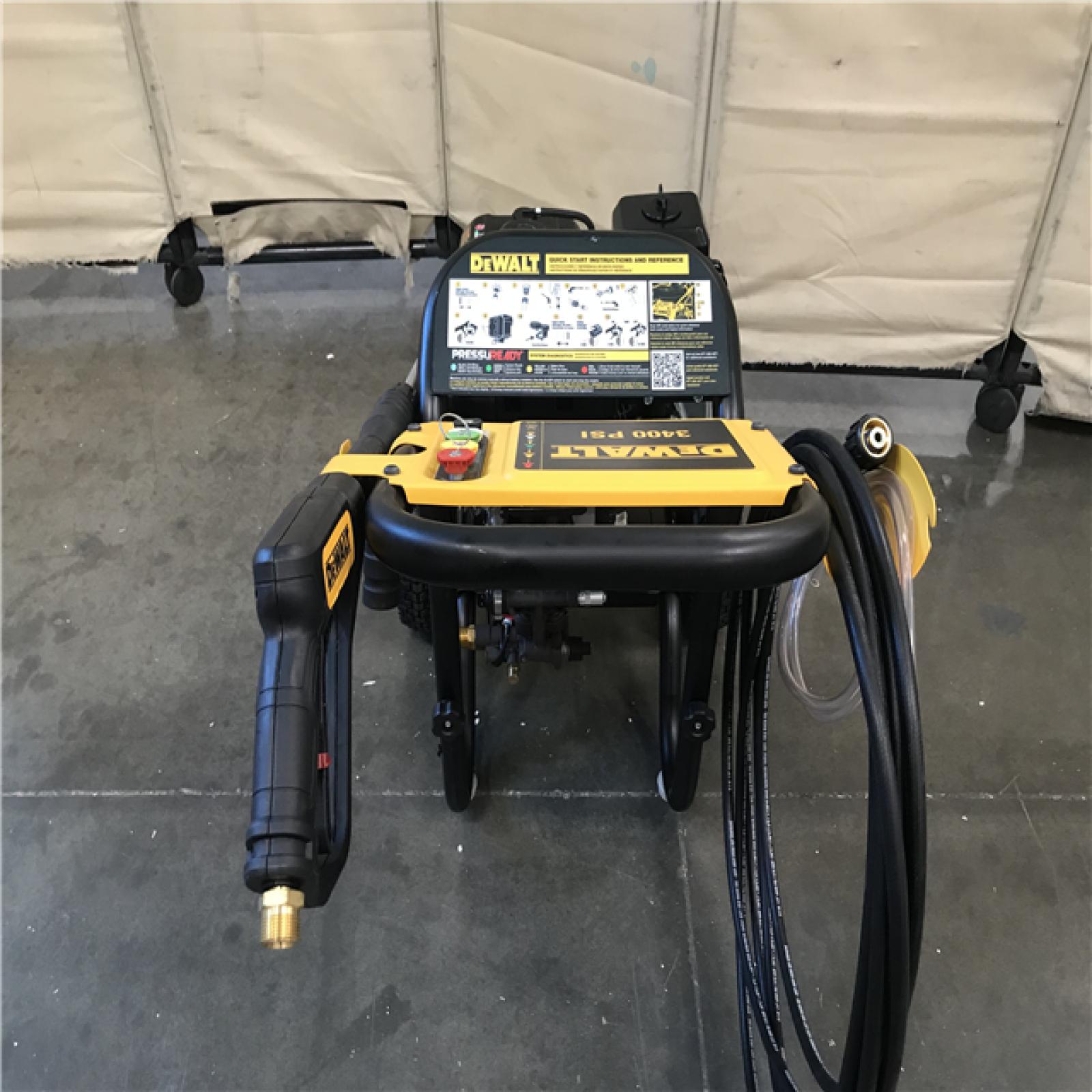 California NEW DEWALT DXPW3400PR 3400 PSI at 2.5 GPM Pressure Ready Cold Water Gas Powered Pressure Washer