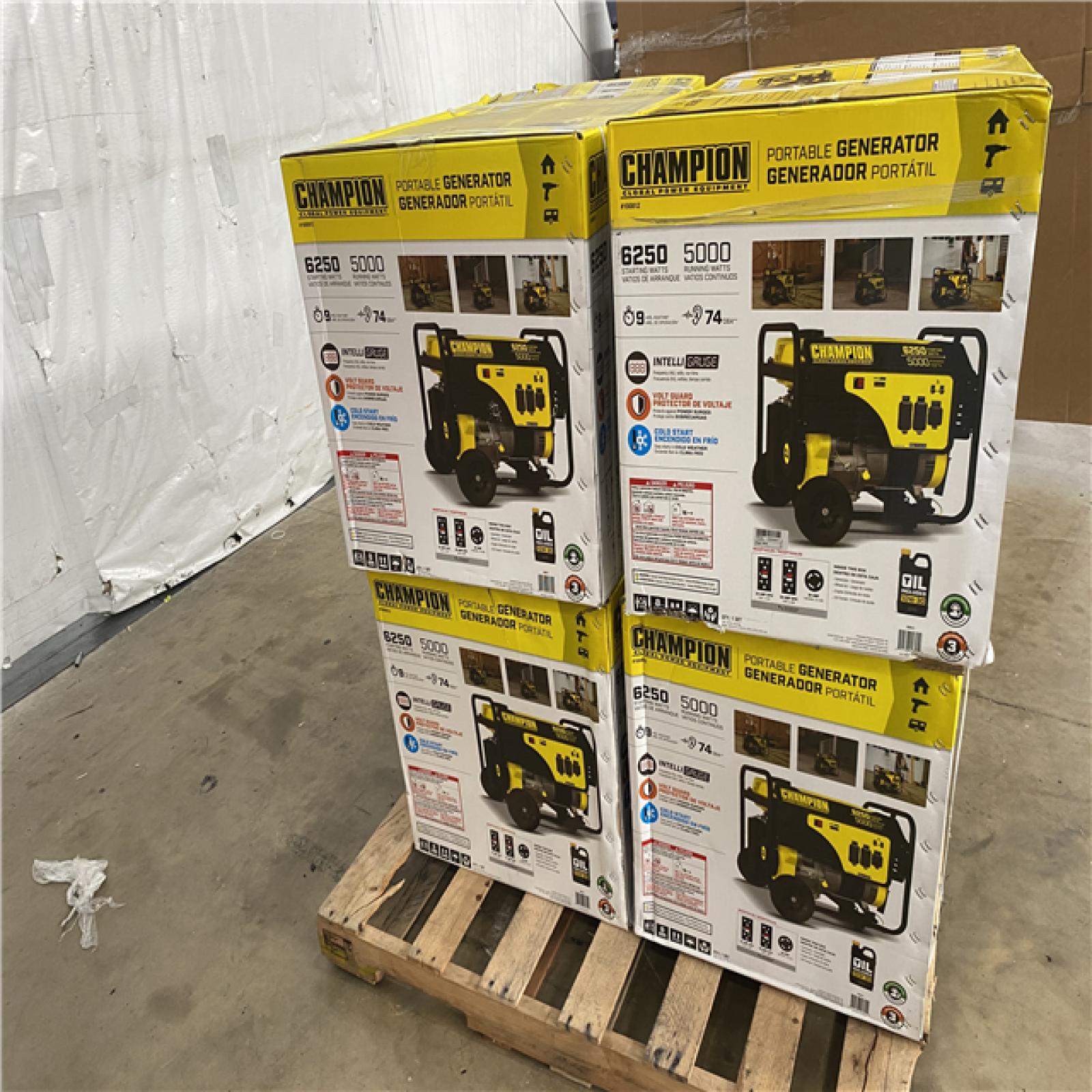 Houston Location AS IS - Champion Generator 6250 Watts