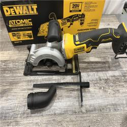 AS-IS DEWALT ATOMIC 20V MAX Cordless Brushless 4-1/2 in. Circular Saw (Tool Only)