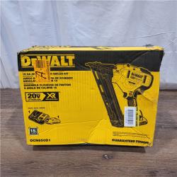 AS-IS DEWALT  Cordless 20V MAX XR Angled Finish Nailer (Tool Only)