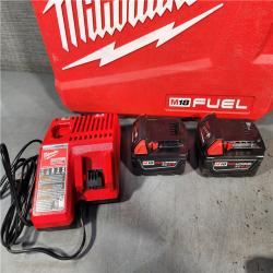 HOUSTON LOCATION - AS-IS Milwaukee M18 FUEL 18V Lithium-Ion Brushless Cordless Hammer Drill and Impact Driver Combo Kit (2-Tool) with 2 Batteries