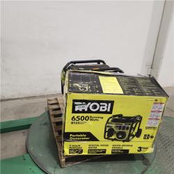 Dallas Location - As-Is RYOBI 6,500-Watt Gasoline Powered Portable Generator (Lot Of 2)