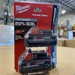 NEW! - Milwaukee M18 18V Lithium-Ion HIGH OUTPUT CP 3.0Ah Battery Pack (2-Pack)