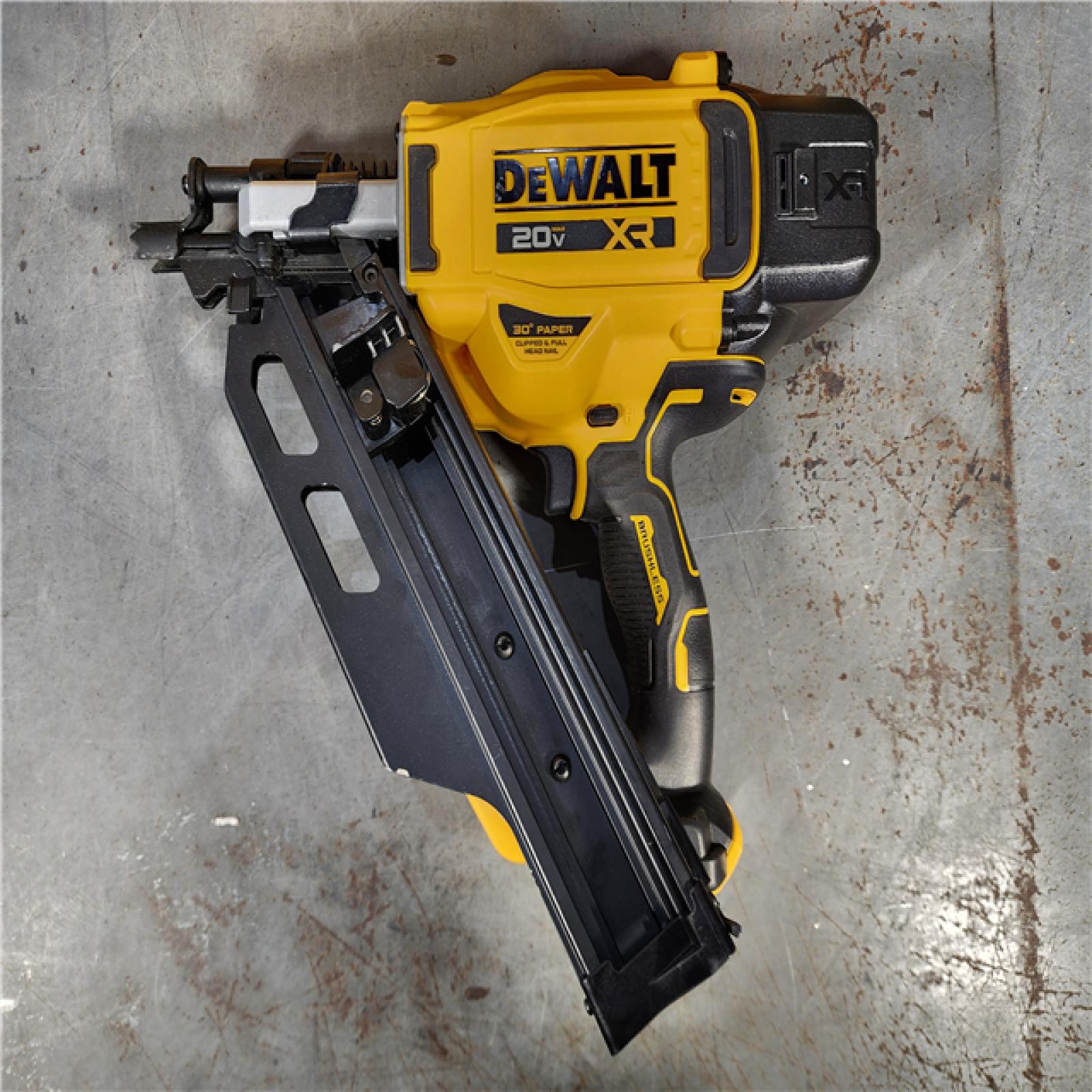 HOUSTON LOCATION - AS-IS DEWALT 20-Volt 30Â° Cordless Framing Nailer (Tool-Only)