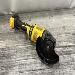 AS-IS DeWalt Flexvolt 60V Max Cordless Grinder  4.5 in; 6 in  Kit  1 KT (115-DCG418X2)