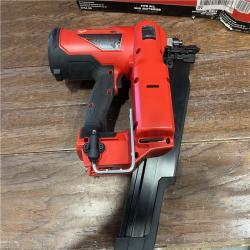 AS-ISMilwaukee 2744-20 M18 FUEL 3-1/2 in. 18-Volt 21-Degree Lithium-Ion Brushless Cordless Framing Nailer (Tool-Only) (Refurbished)