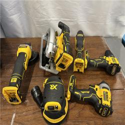 AS-ISDewalt 20-Volt MAX ToughSystem Lithium-Ion 6-Tool Cordless Combo Kit