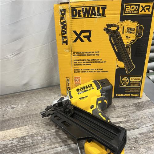 AS-IS DEWALT 20-Volt 30Â° Cordless Framing Nailer (Tool-Only)