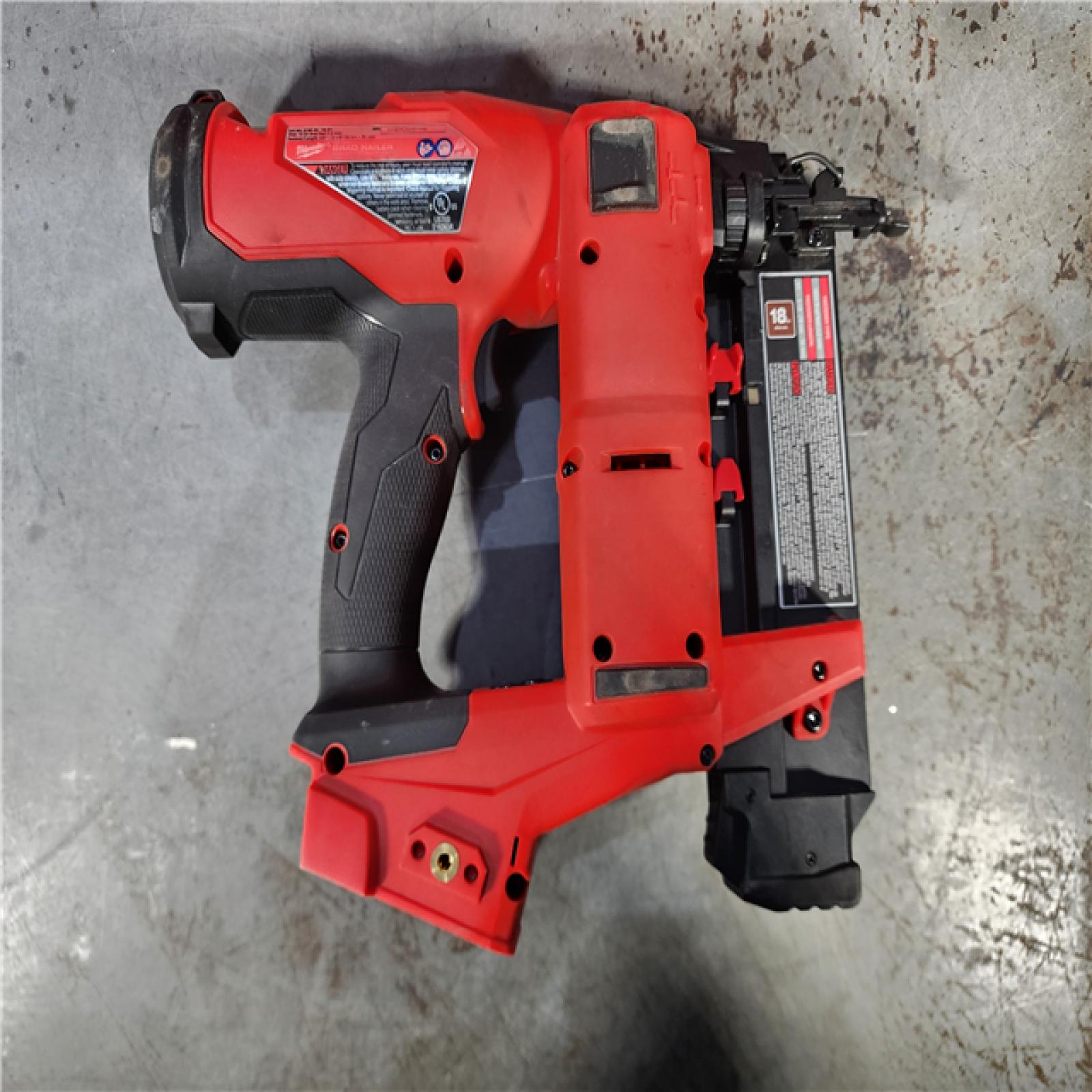 HOUSTON LOCATION - AS-IS Milwaukee M18 Fuel 18V Brushless 18-Gauge Brad Nailer 2746-20 (Bare Tool)