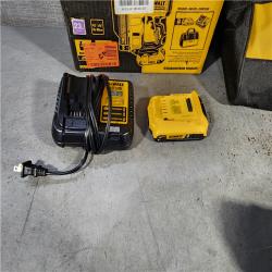 HOUSTON LOCATION - AS-IS DEWALT ATOMIC 20V MAX Lithium Ion Cordless 23 Gauge Pin Nailer Kit with 2.0Ah Battery and Charger