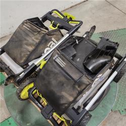 DALLAS LOCATION - AS-IS RYOBI LAWN MOWER ( LOT OF 2 )