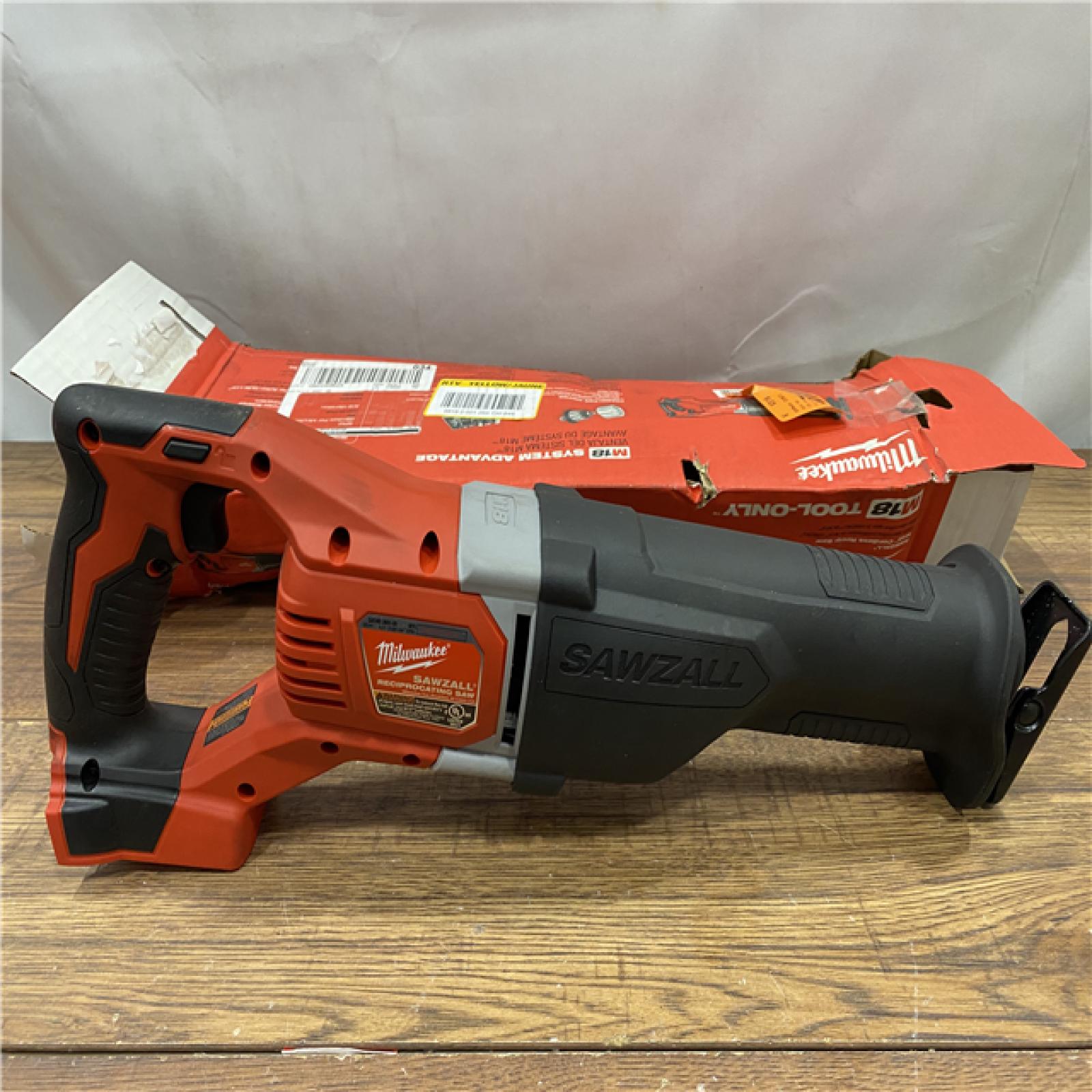 AS IS Milwaukee  M18 SAWZALL Lithium-Ion Cordless Reciprocating Saw (Tool Only)