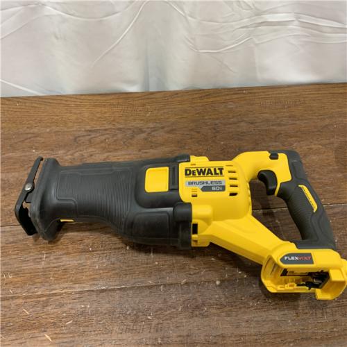 AS-ISDeWalt DCS389B FLEXVOLT 60V MAX Cordless Brushless Reciprocating Saw (Tool-Only)