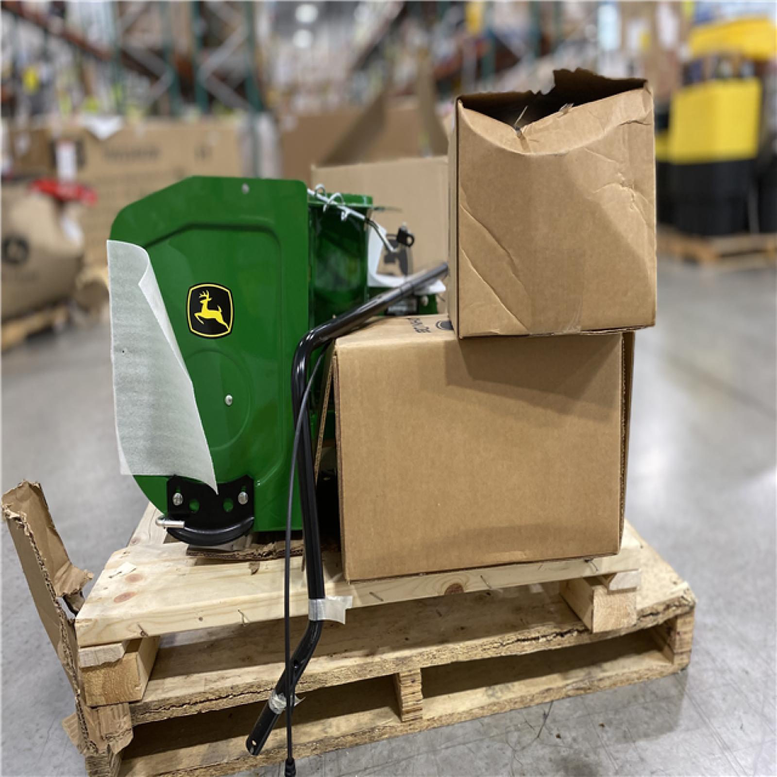 DALLAS LOCATION - John Deere 44 in. Two-Stage Snow Blower Attachment for 100 Series Tractors