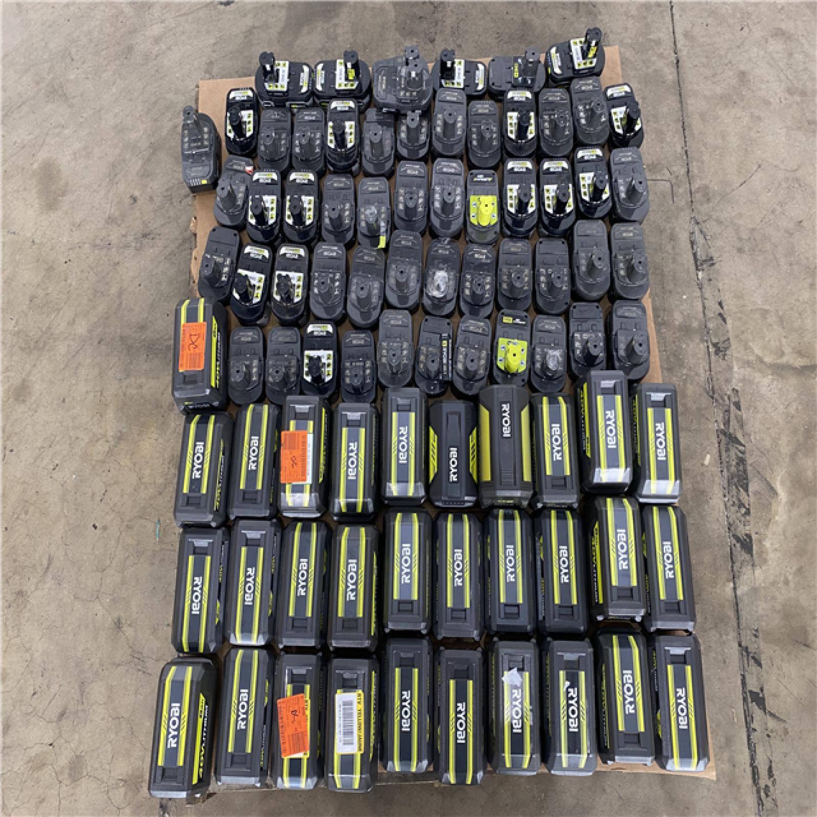 Houston Location - AS-IS Tool Pallet batteries