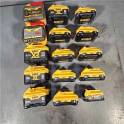 HOUSTON LOCATION - AS-IS DEWALT BATTERY PACK QTY - 15