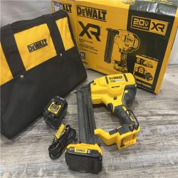 AS-IS DEWALT 20V MAX XR 18 Gauge Brad Nailer Kit