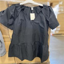 DALLAS LOCATION - NEW! MIXED CLOTHING PALLET (MSRP over $6,400) BLACK DRESS - ( 36 UNITS) GOODFELLOW SWETER - ( 180 UNITS )