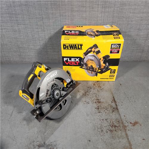 HOUSTON LOCATION - AS-IS DeWALT Flexvolt Max 7-1/4  60V Brushless Circular Saw DCS578B (Bare Tool)