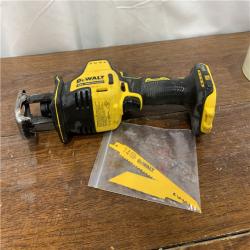 AS-IS Dewalt DCS369B ATOMIC 20V MAX Cordless One-Handed Reciprocating Saw (Tool Only)