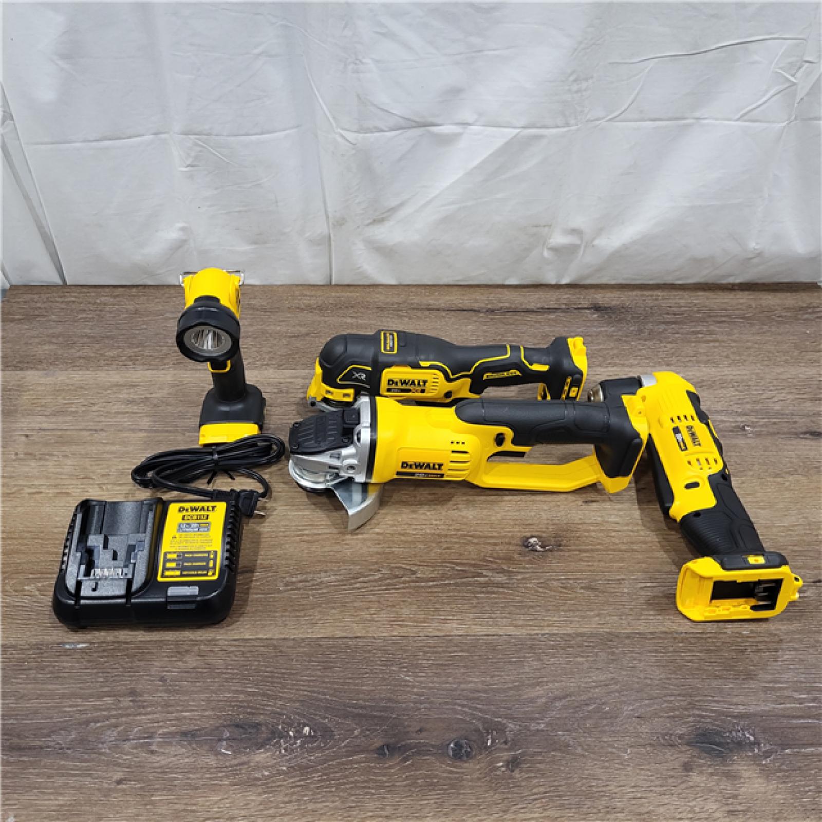 AS-IS Dewalt 20V MAX 9-Tool Power-Tool Combo Kit W/ Soft Case Including 2 Batteries & Charger