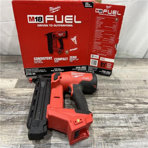 AS-IS Milwaukee M18 FUEL 18 Gauge Brad Nailer