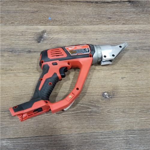 AS-IS Milwaukee M18 18-volt Lithium-ion Cordless 18-gauge Double Cut Metal Shear  Bare Tool