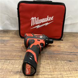 AS IS Milwaukee 2401-22 - M12 12V Cordless Screwdriver Kit