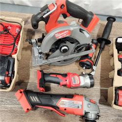 AS-IS Milwaukee  M18 FUEL 5-TOOL COMBO KIT