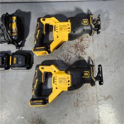 HOUSTON LOCATION - AS-IS DEWALT (2) RECIPROCATING SAW KIT W/ (2) BATTERY & CHARGER