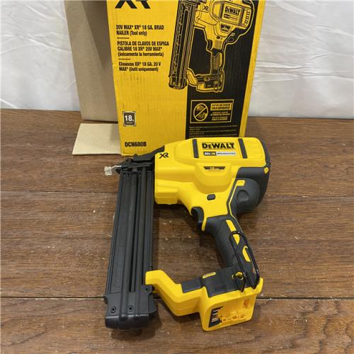 AS-ISDeWalt 20V MAX XR Lithium-Ion Electric Cordless 18-Gauge Brad Nailer (Tool Only)