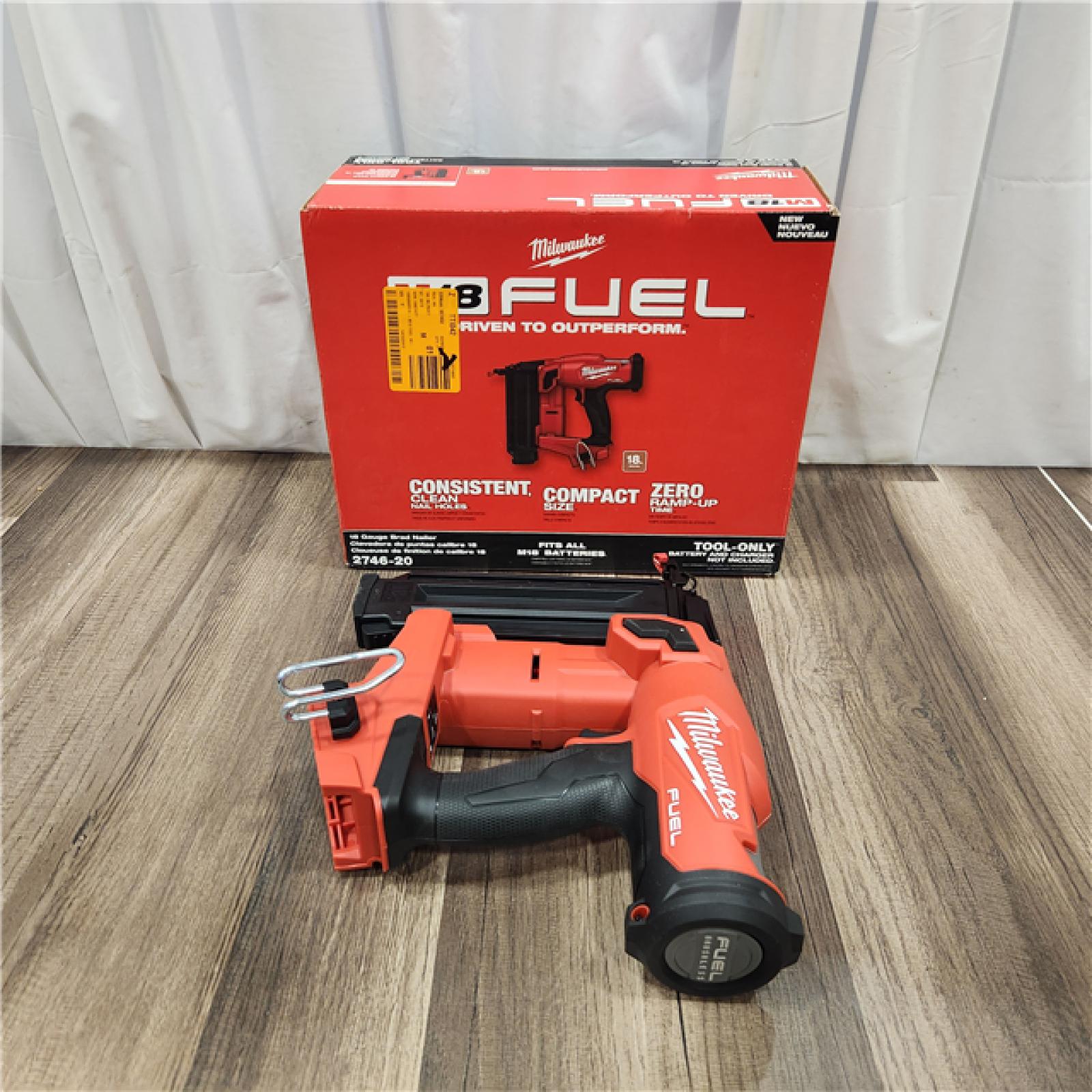 AS IS Milwaukee M18 FUEL 18 Gauge Brad Nailer