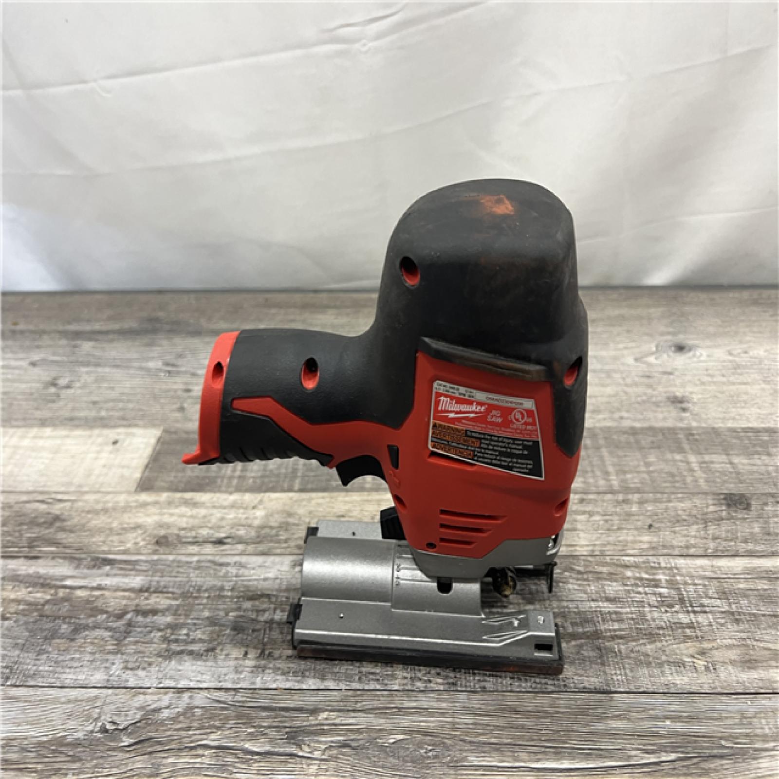 AS-IS Milwaukee M12 12V Lithium-Ion Cordless Jig Saw (Tool-Only)