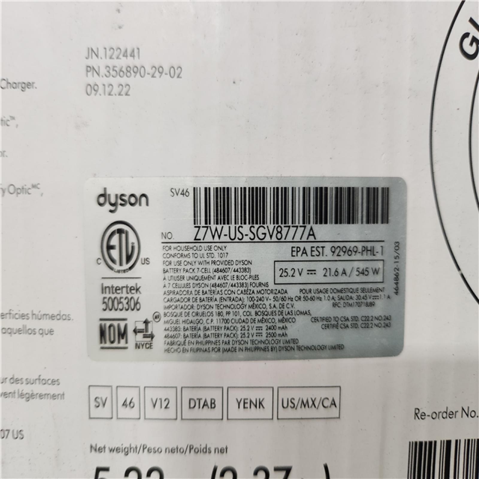 Phoenix Location Dyson V12 Detect Slim Vacuum