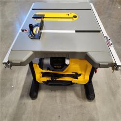 AS-IS DEWALT 15 Amp Corded 8-1/4 in. Compact Portable Jobsite Tablesaw