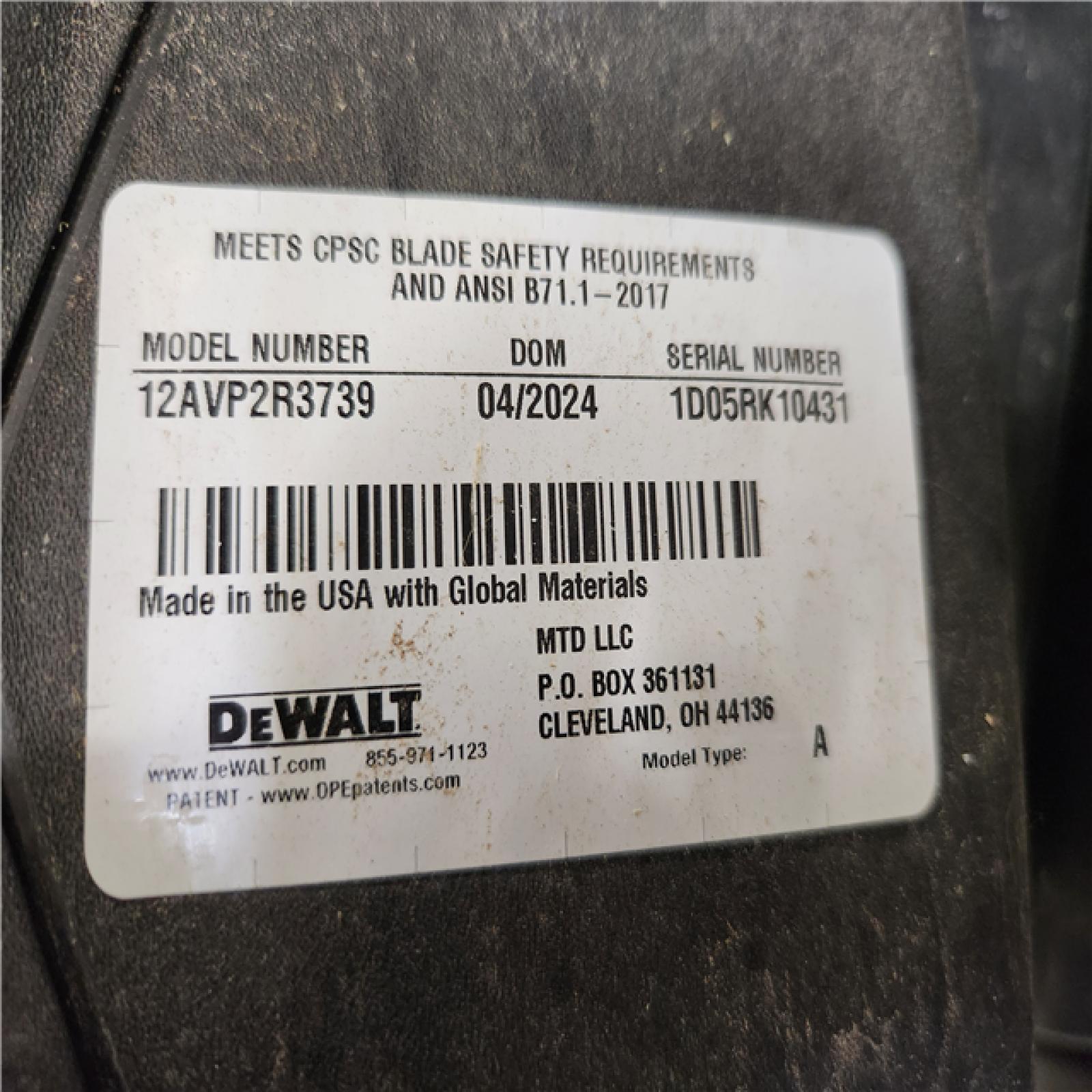 Phoenix Location Dewalt Gas Powered Lawnmower