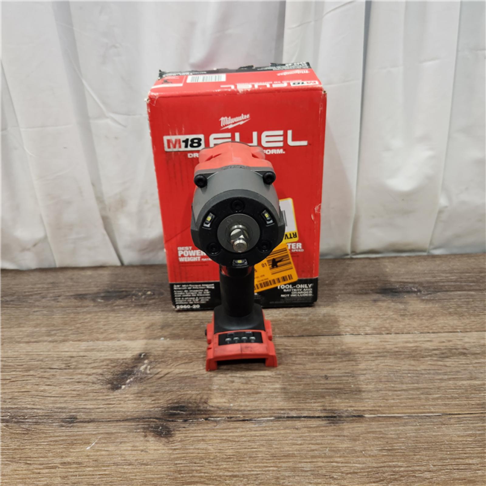 AS IS Milwaukee M18 18V Fuel 3/8  Mid-Torque Compact Impact Wrench Brushless Cordless Lithium-Ion 2960-20