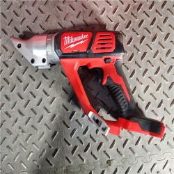 HOUSTON LOCATION - AS-IS Milwaukee M18 Cordless 18 Gauge Double Cut Shears (Tool Only)