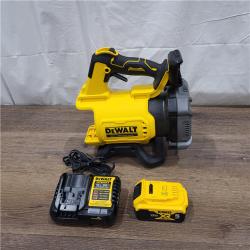 AS-IS DEWALT 20V MAX* XR Brushless Cordless Handheld Blower Kit