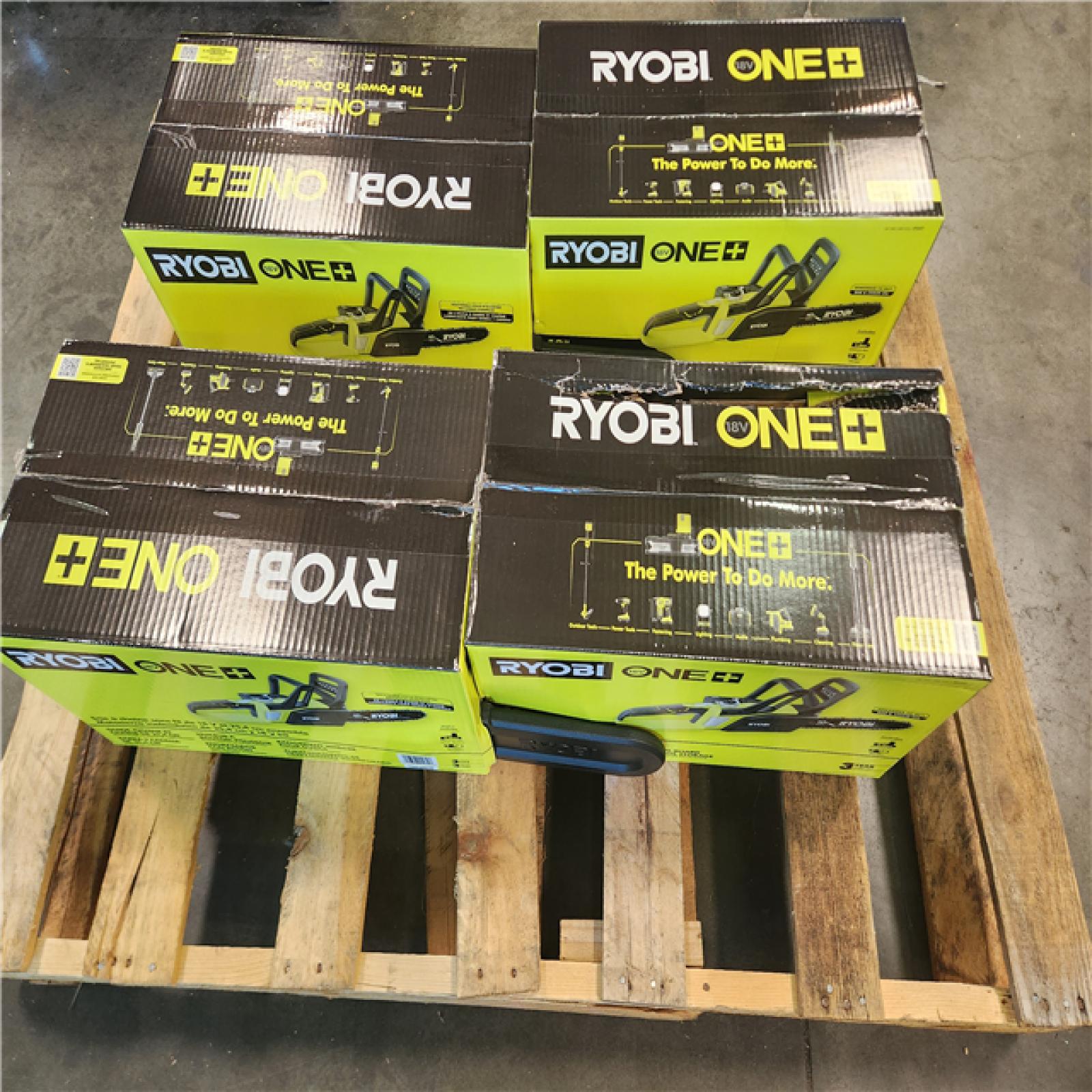 California BRAND NEW 4 Ryobi 10 18V Cordless Chainsaw Kit