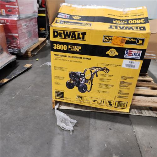 Dallas Location - As-Is DeWalt DXPW61406 3600 PSI 2.5 GPM Cold-Water Gas