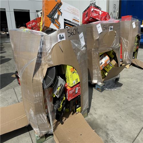 California AS-IS POWER TOOLS Partial Lot (3 Pallets) P-R056016