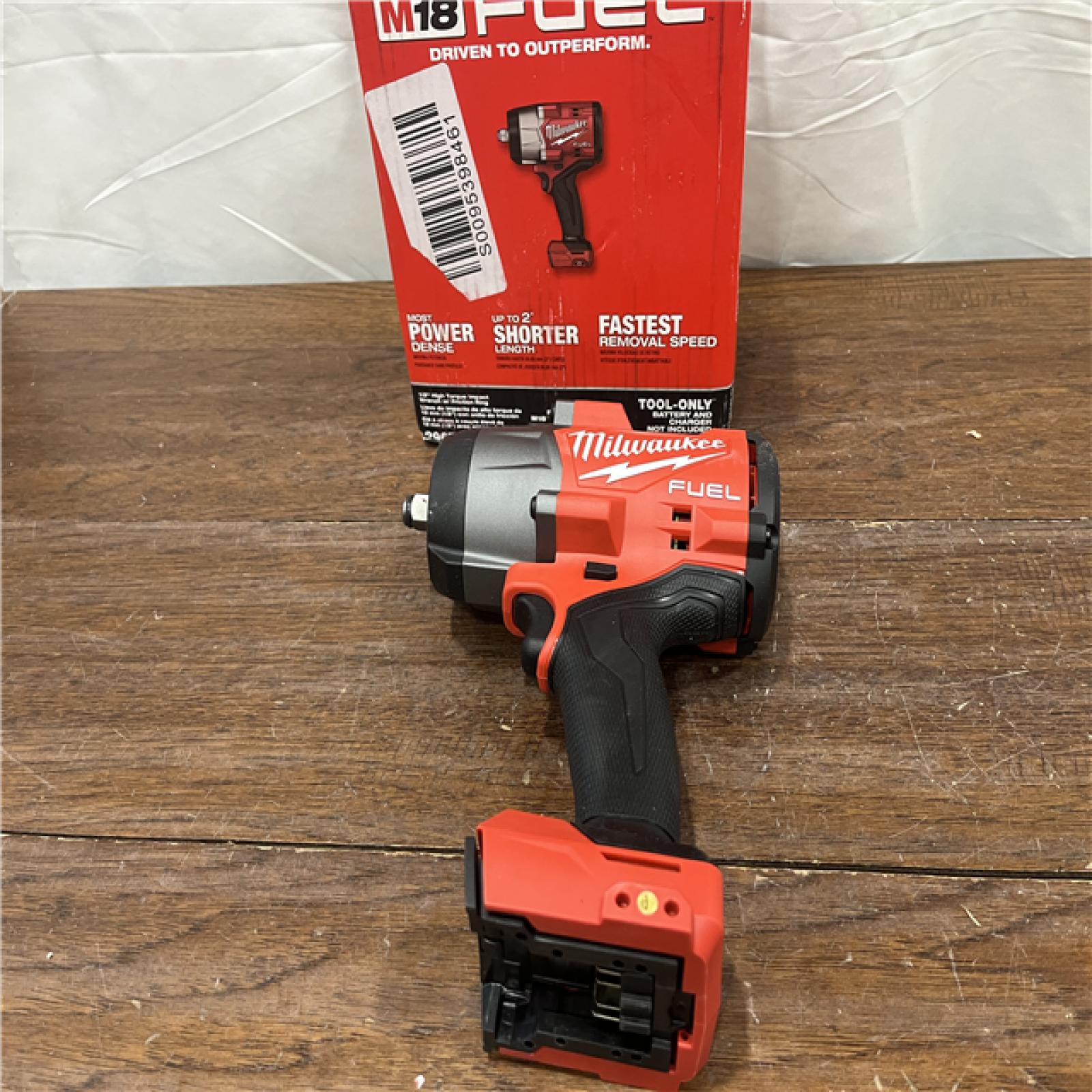 AS-ISMilwaukee M18 FUEL 18V Lithium-Ion Brushless Cordless 1/2 in. Impact Wrench with Friction Ring (Tool-Only)