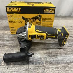 AS-IS DeWalt DCG405B 20V Max XR 4.5-Inch Slide Switch Small Angle Grinder (Tool Only)