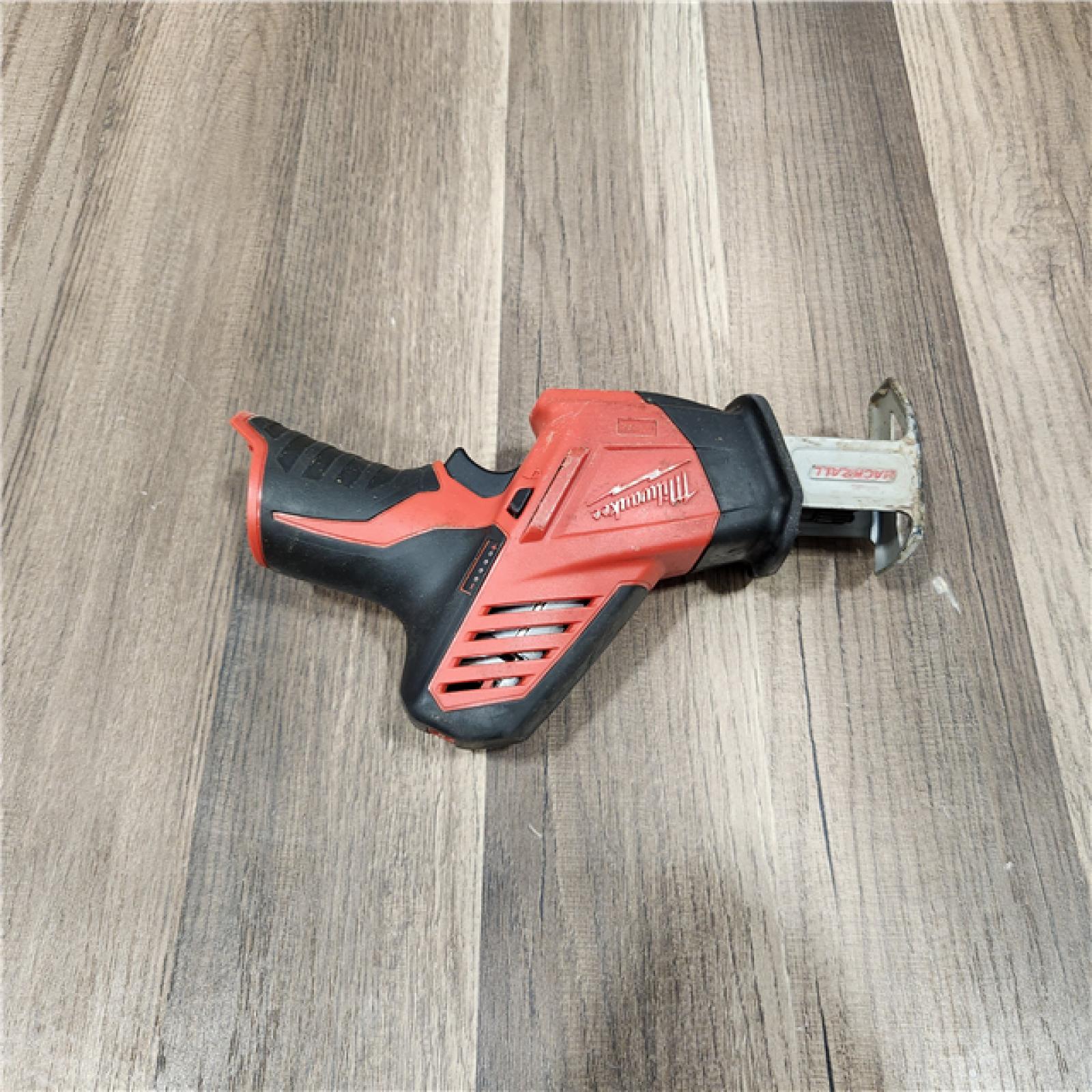 AS IS Milwaukee M12 12-Volt Lithium-Ion HACKZALL Cordless Reciprocating Saw (Tool-Only)